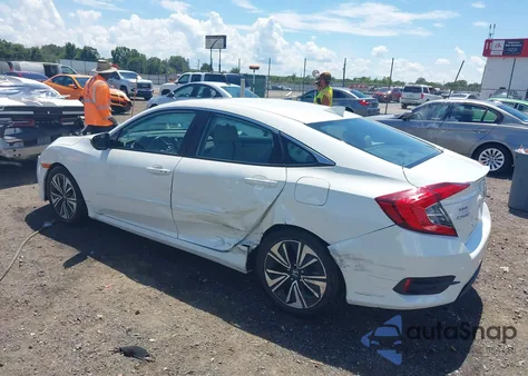 2017 Honda Civic Ex-L z USA, uszkodzony, nr VIN 19XFC1F72HE020569